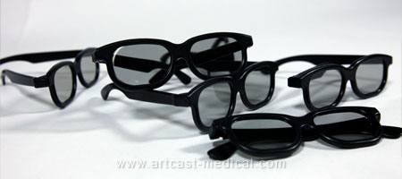 3D polarized glasses